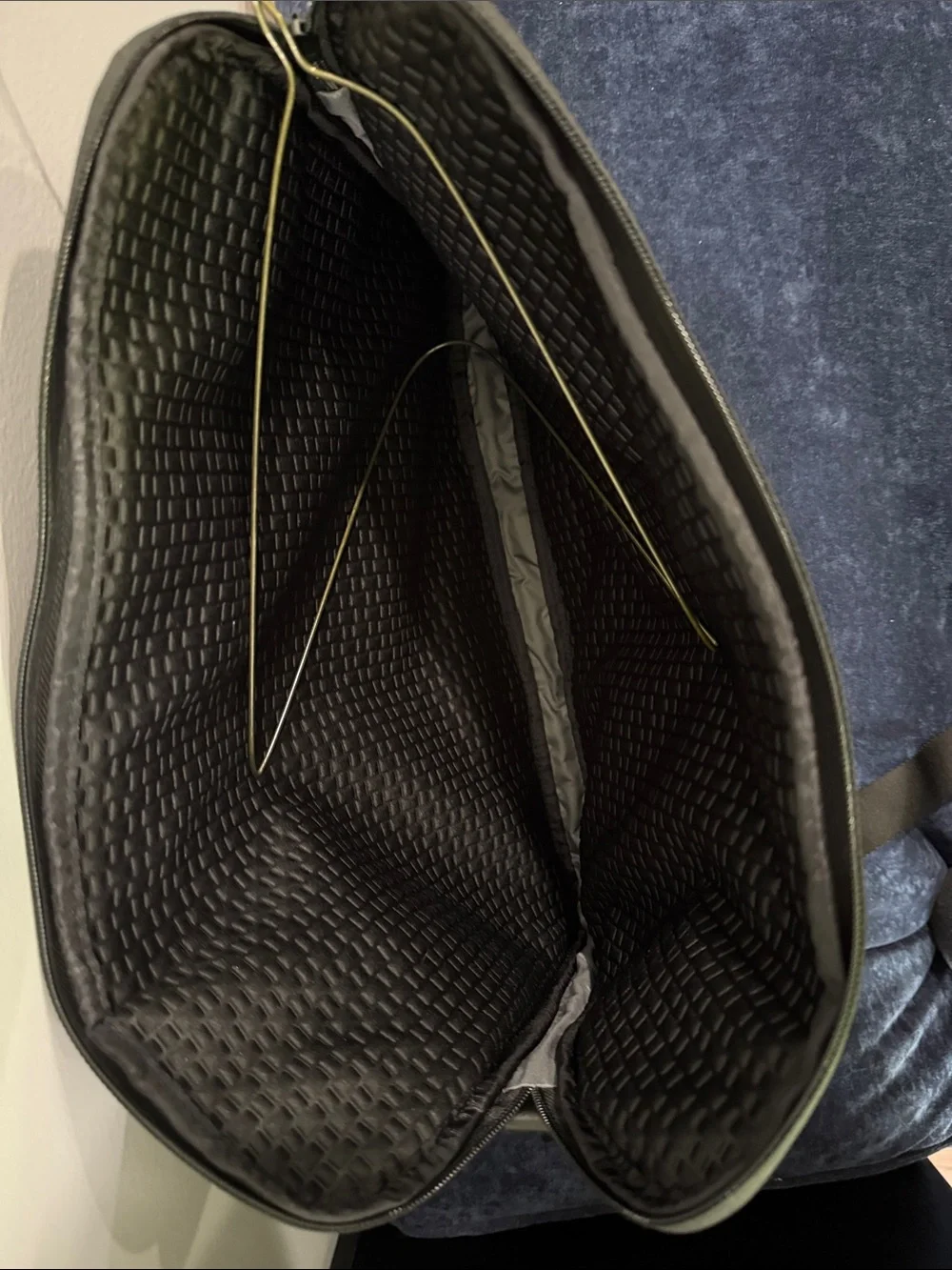 Tumi Black Laptop Messenger Bag with Shoulder Strap